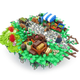 Illustration for article titled This emBastion/em-Inspired LEGO World Deserves Its Own Game
